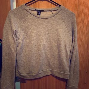 H&M crop crewneck